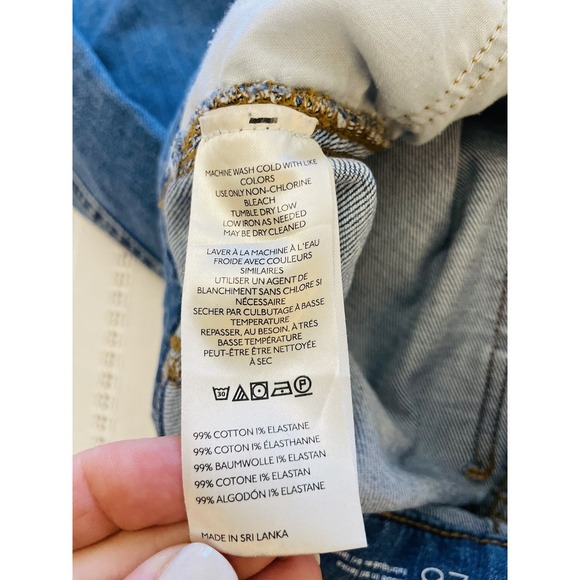 Pilcro The Kenna Mid-Rise Heritage Barrel Jeans Icon Edition. Size 26. - Picture 8 of 14